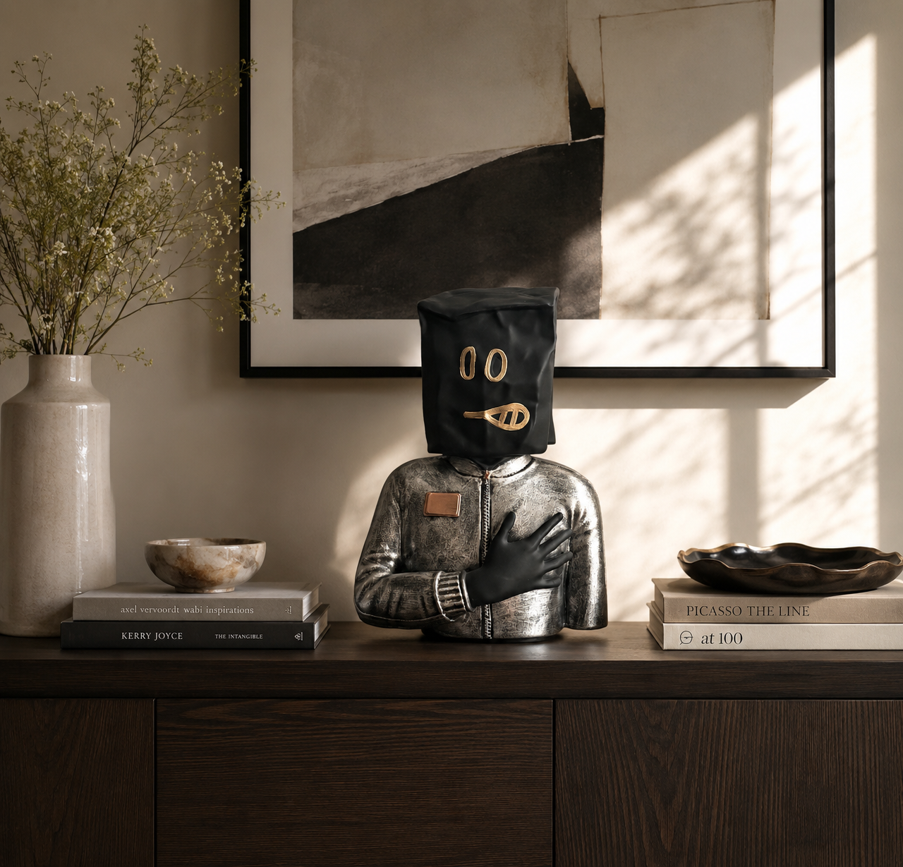 The Dapper Guard Sculpture