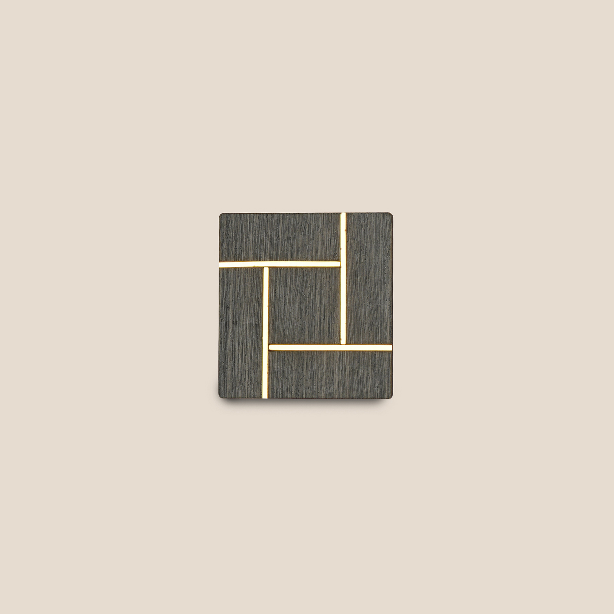 Graphite Lines Coaster - Set of 4