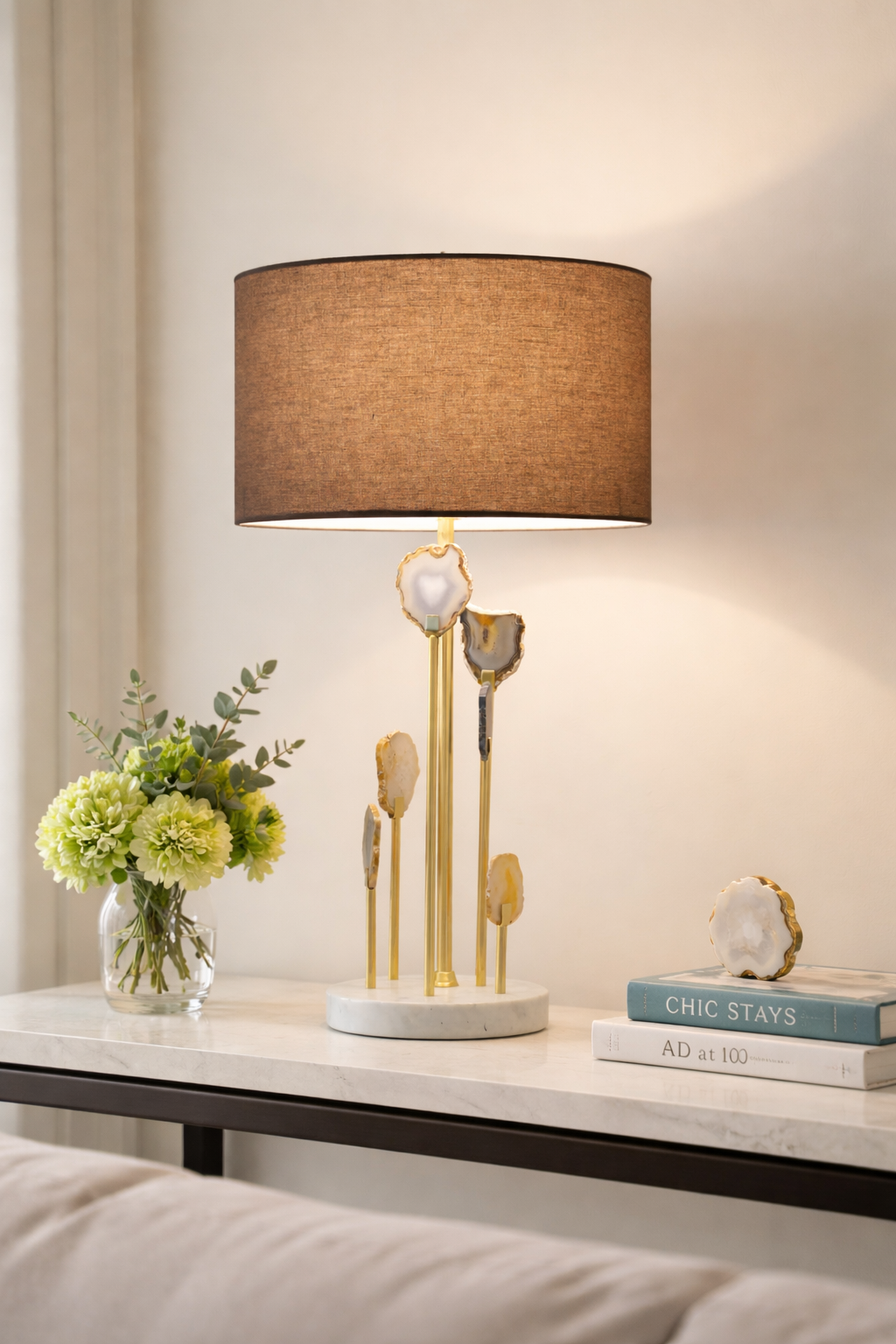 Tuscany Agate Table Lamp