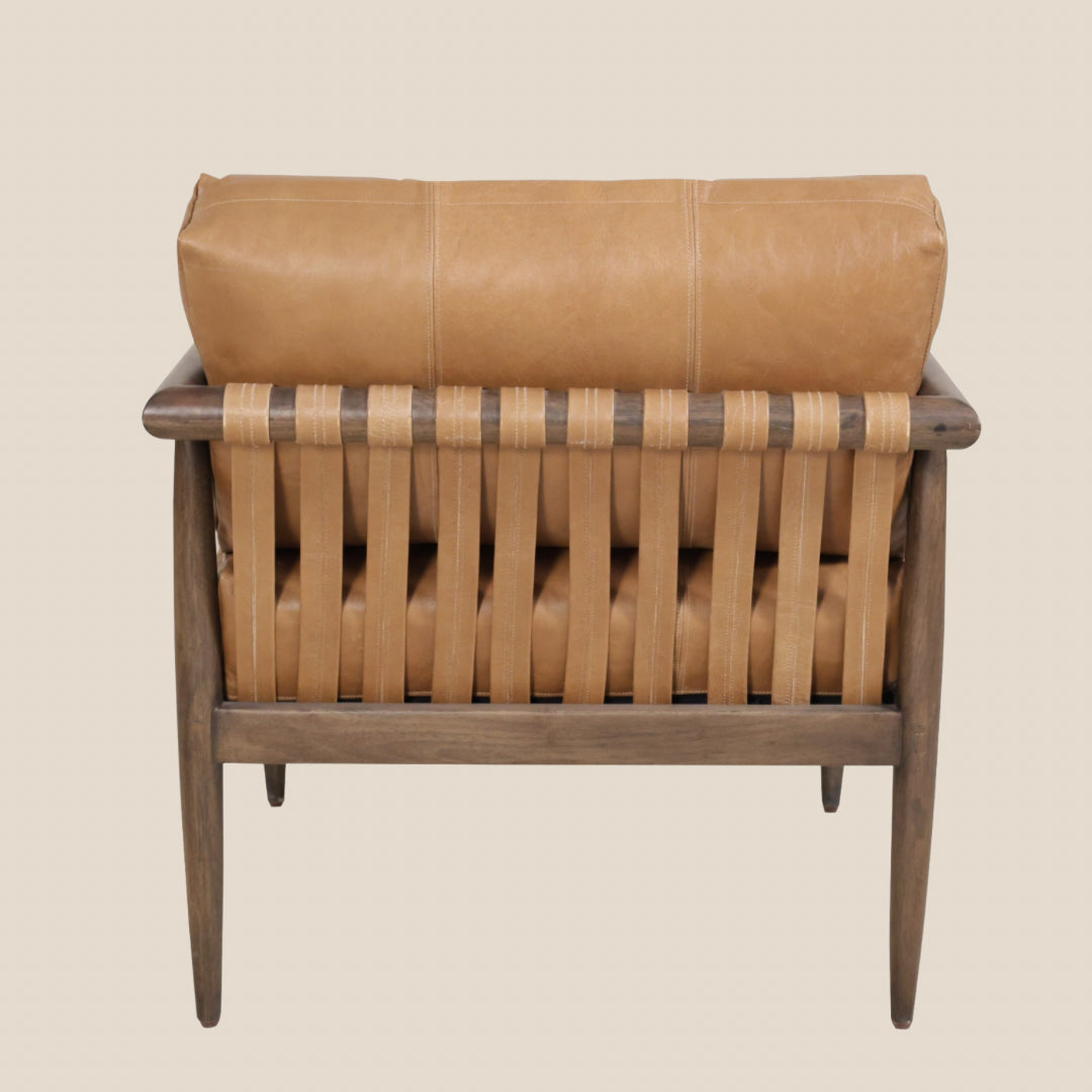 Solace Leather Lounge Chair