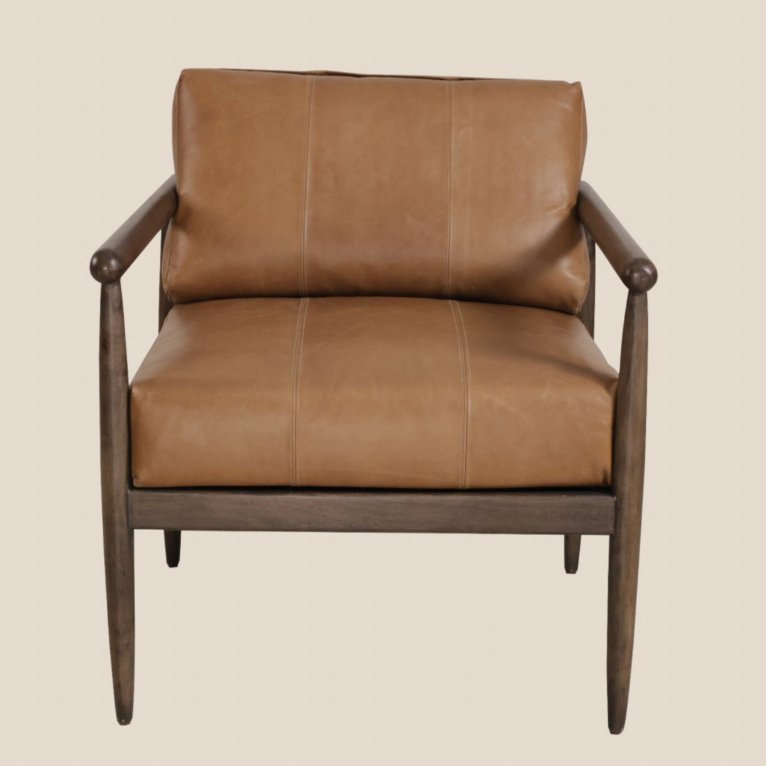 Solace Leather Lounge Chair