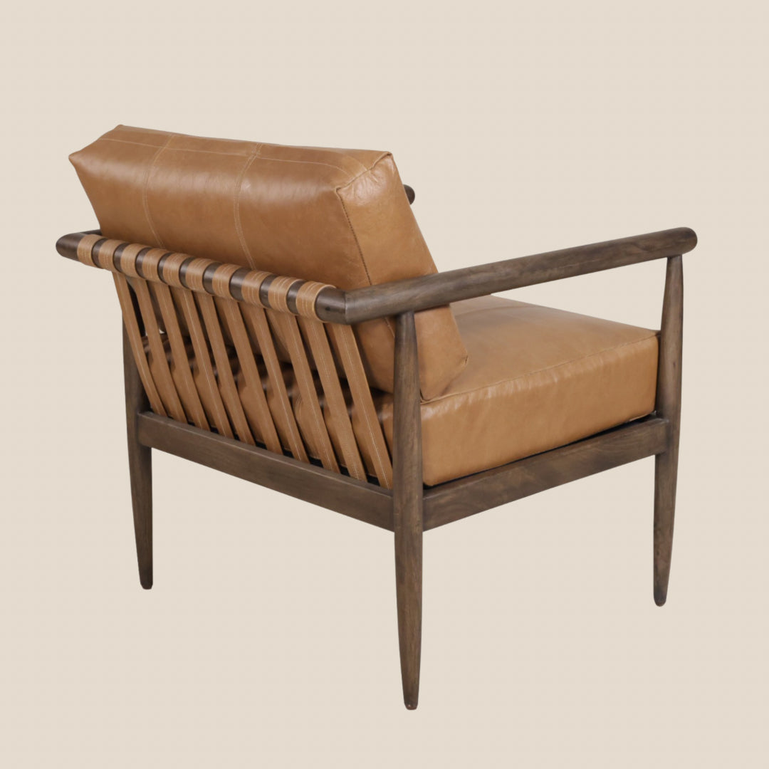 Solace Leather Lounge Chair