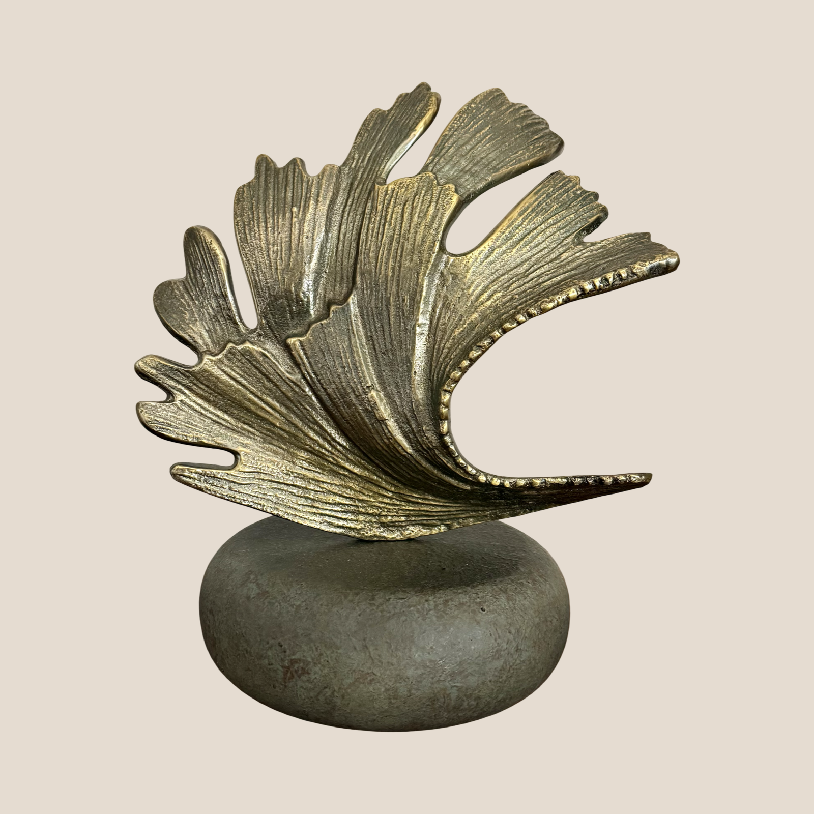 Gilded Reef Sculpture