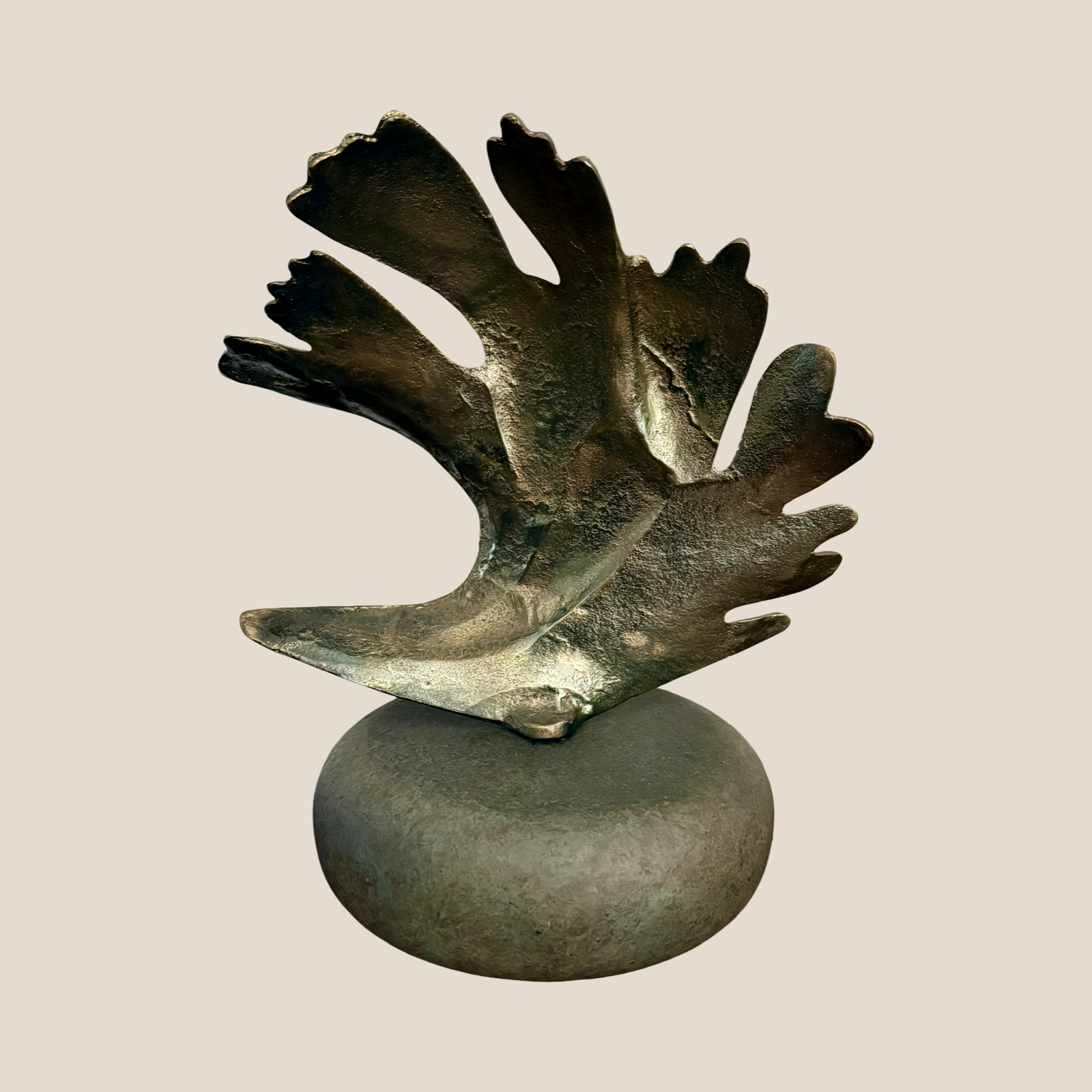 Gilded Reef Sculpture