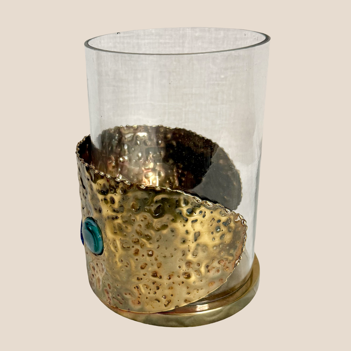 Jewel Glow Candle Stand Pair