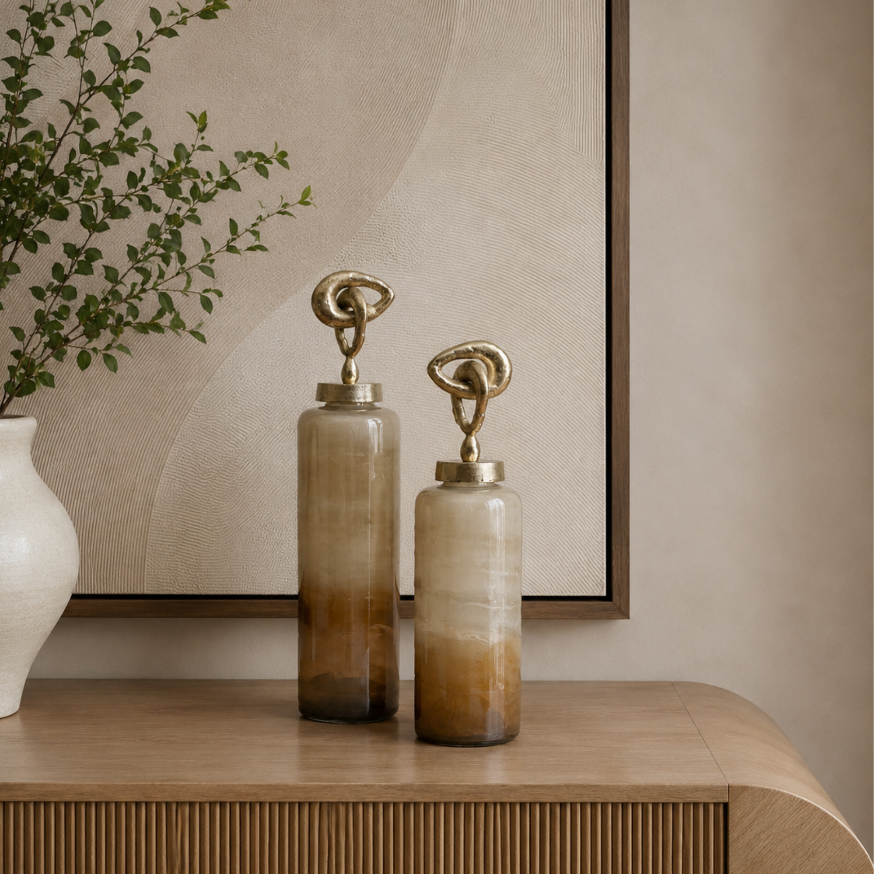Earhtstone Decor Bottles