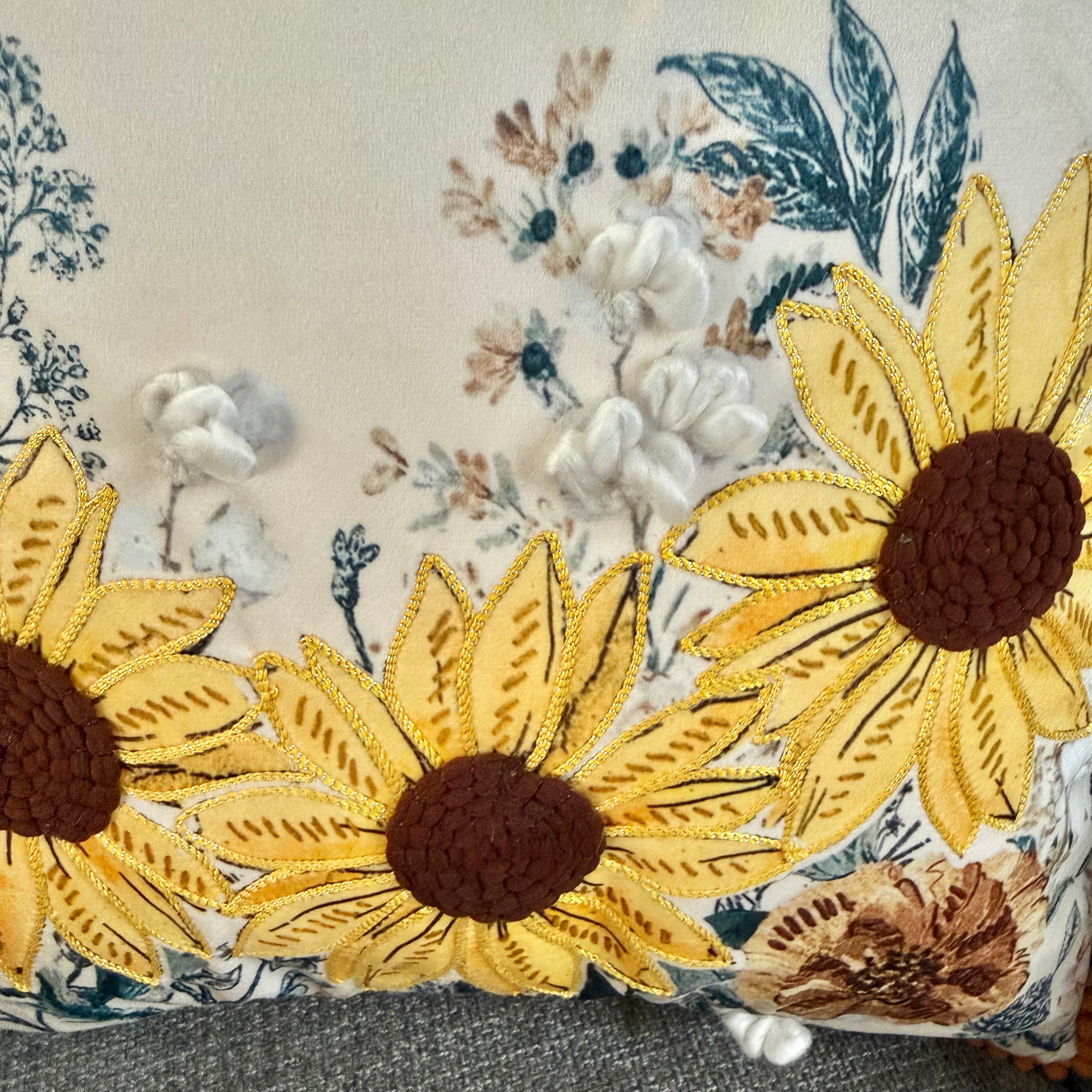 Wild Sunflower Cushion Cover