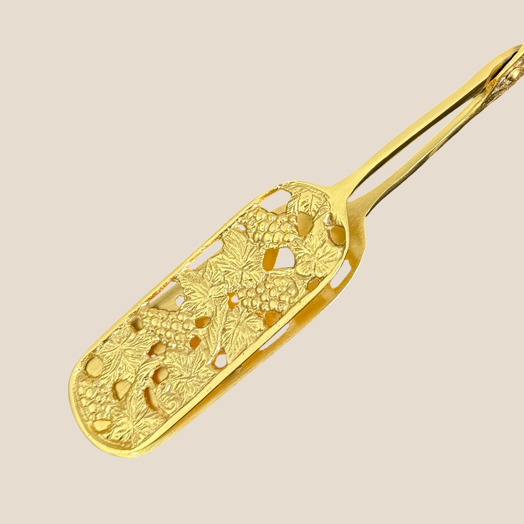 Vintage Gold Leaf Tongs