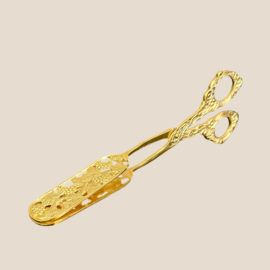 Vintage Gold Leaf Tongs