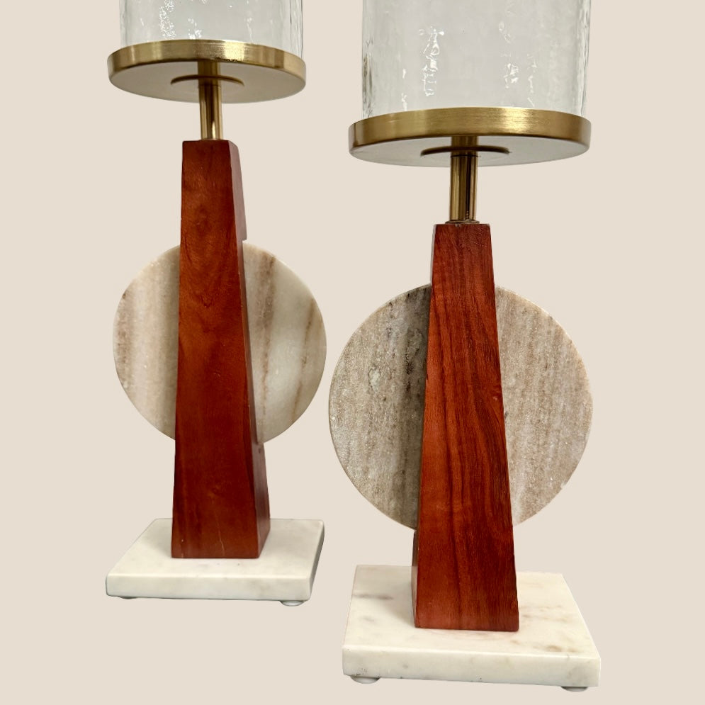 Orbica Candle Stand - Set of 2