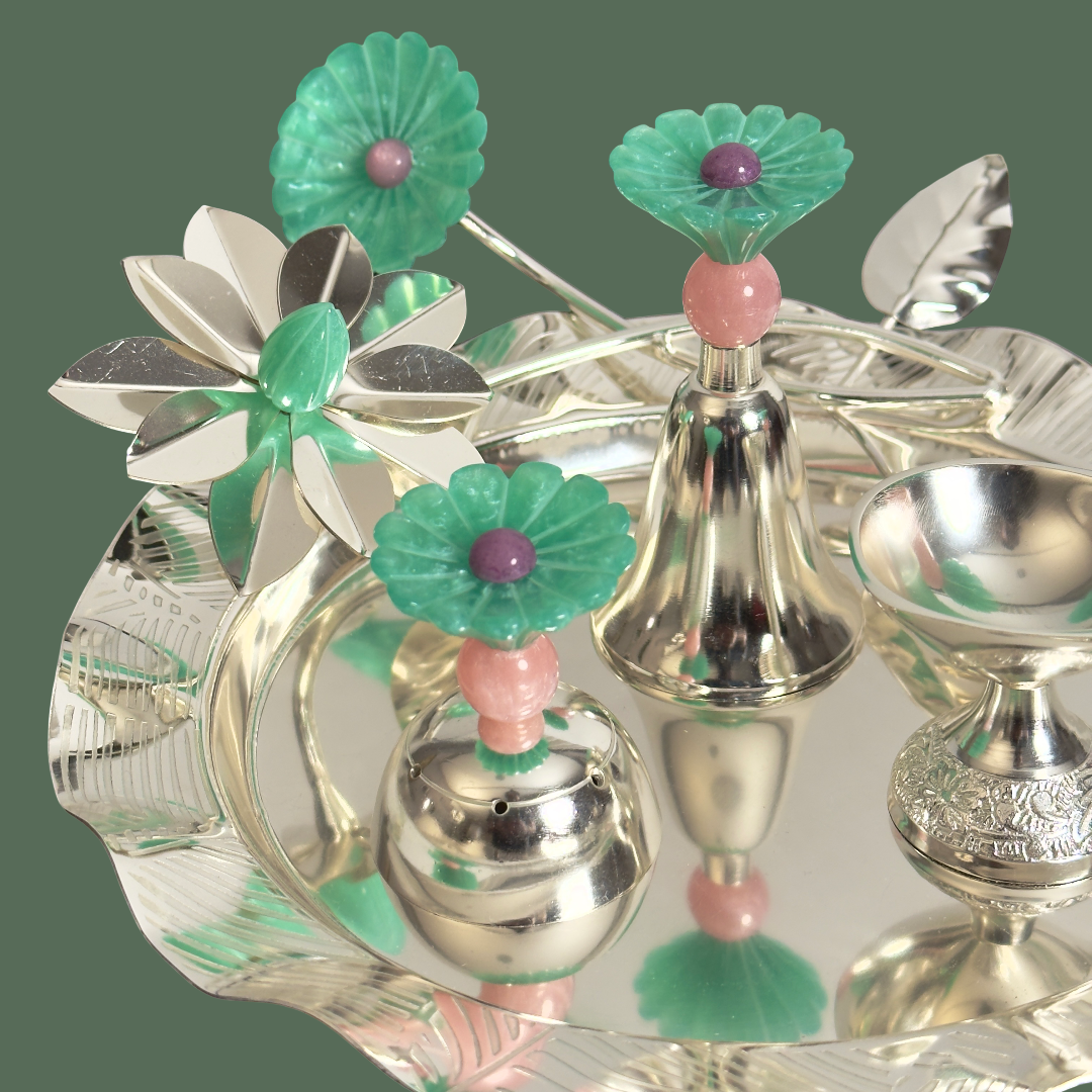 Divya Pushp Pooja Thali