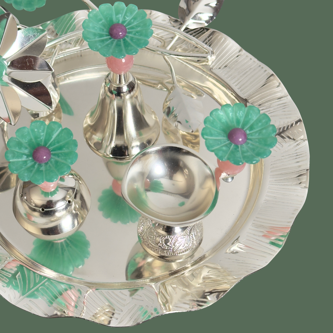 Divya Pushp Pooja Thali