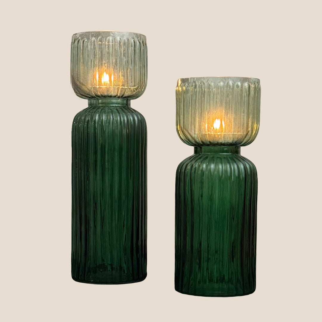 Zeba Candle Stand - Forest - Set of 2