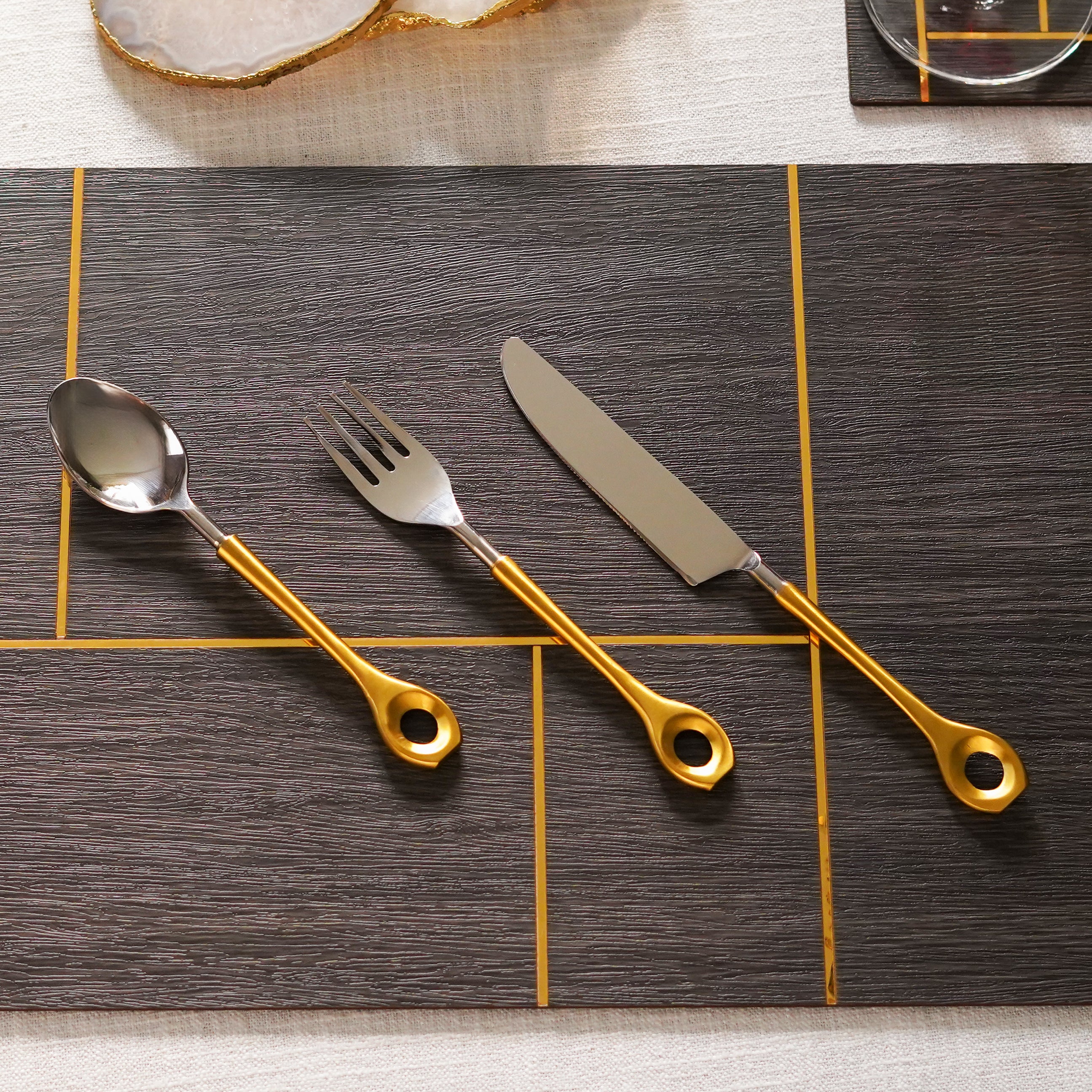 Modern Luxe Fork Set