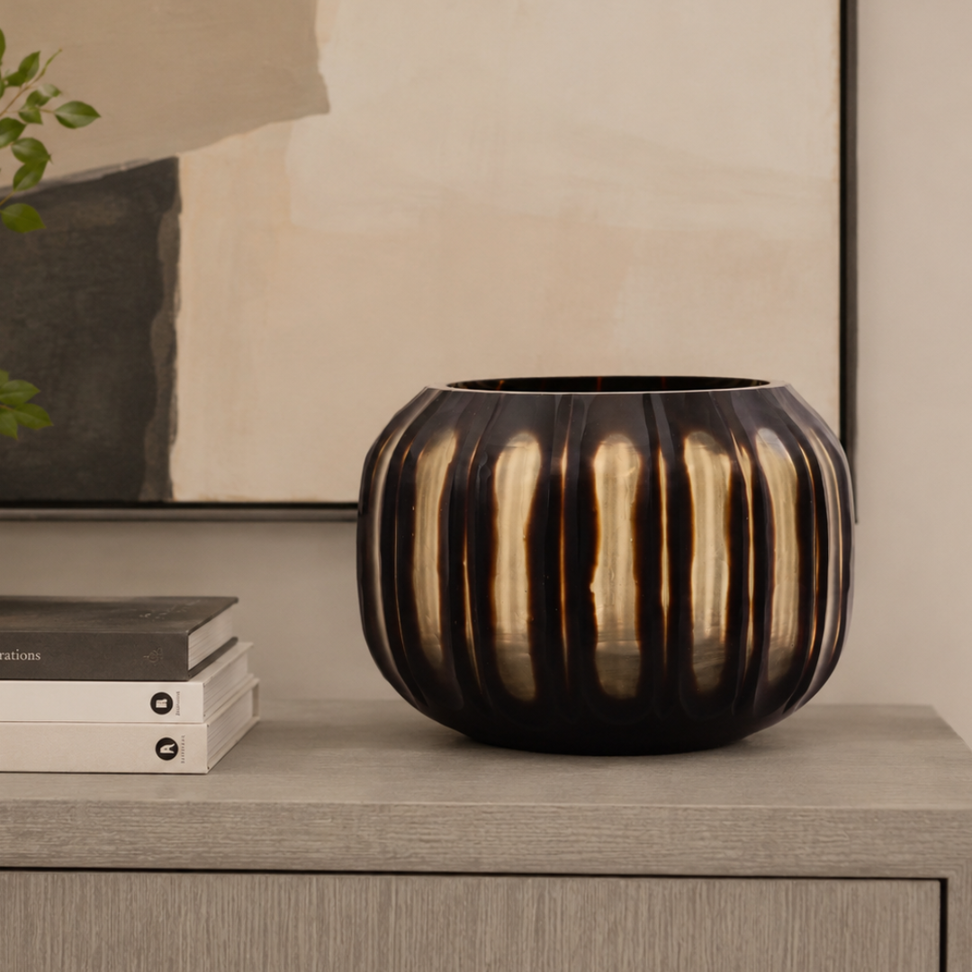 Amber Echo Vase