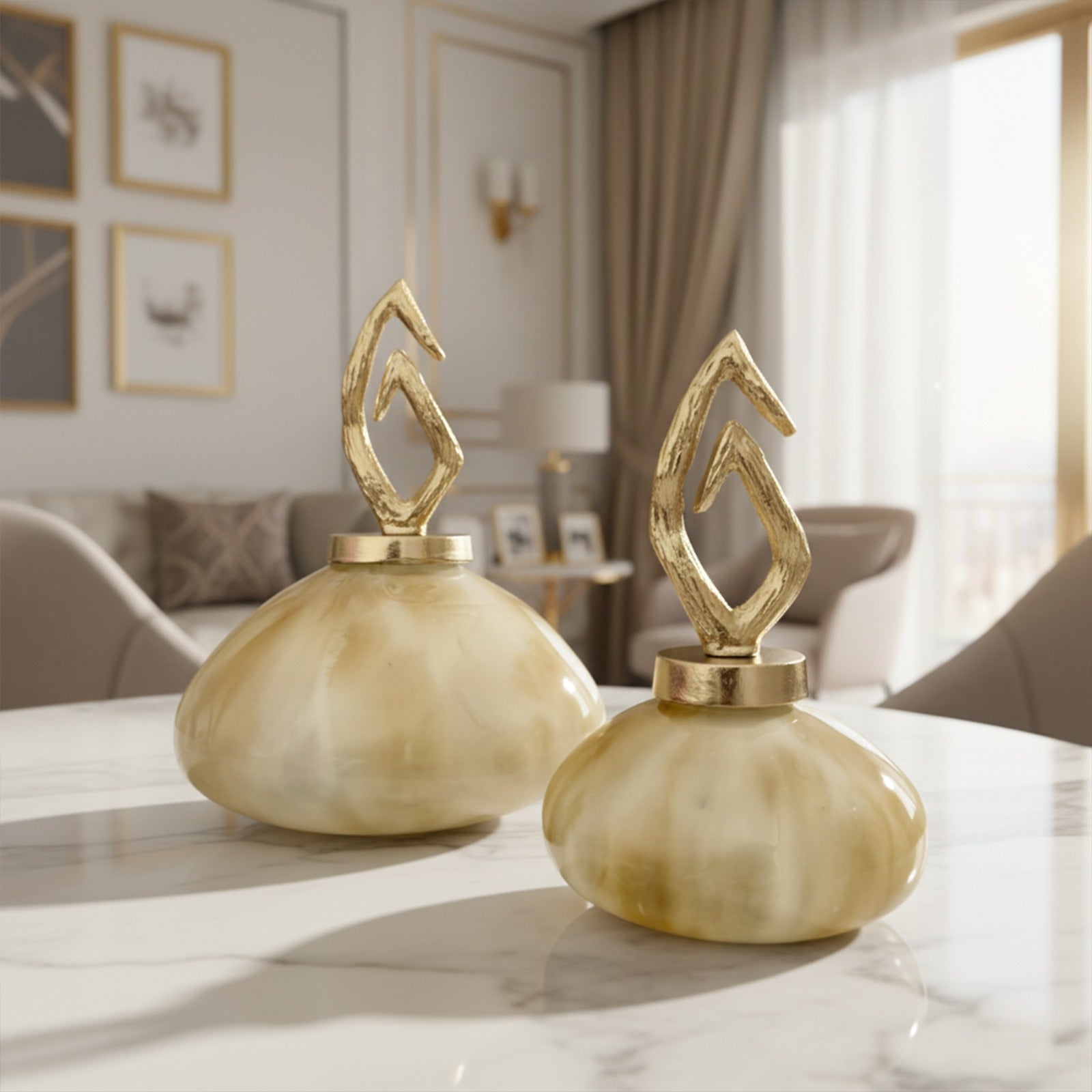 Zenith Decor Bottles - Desert Gold