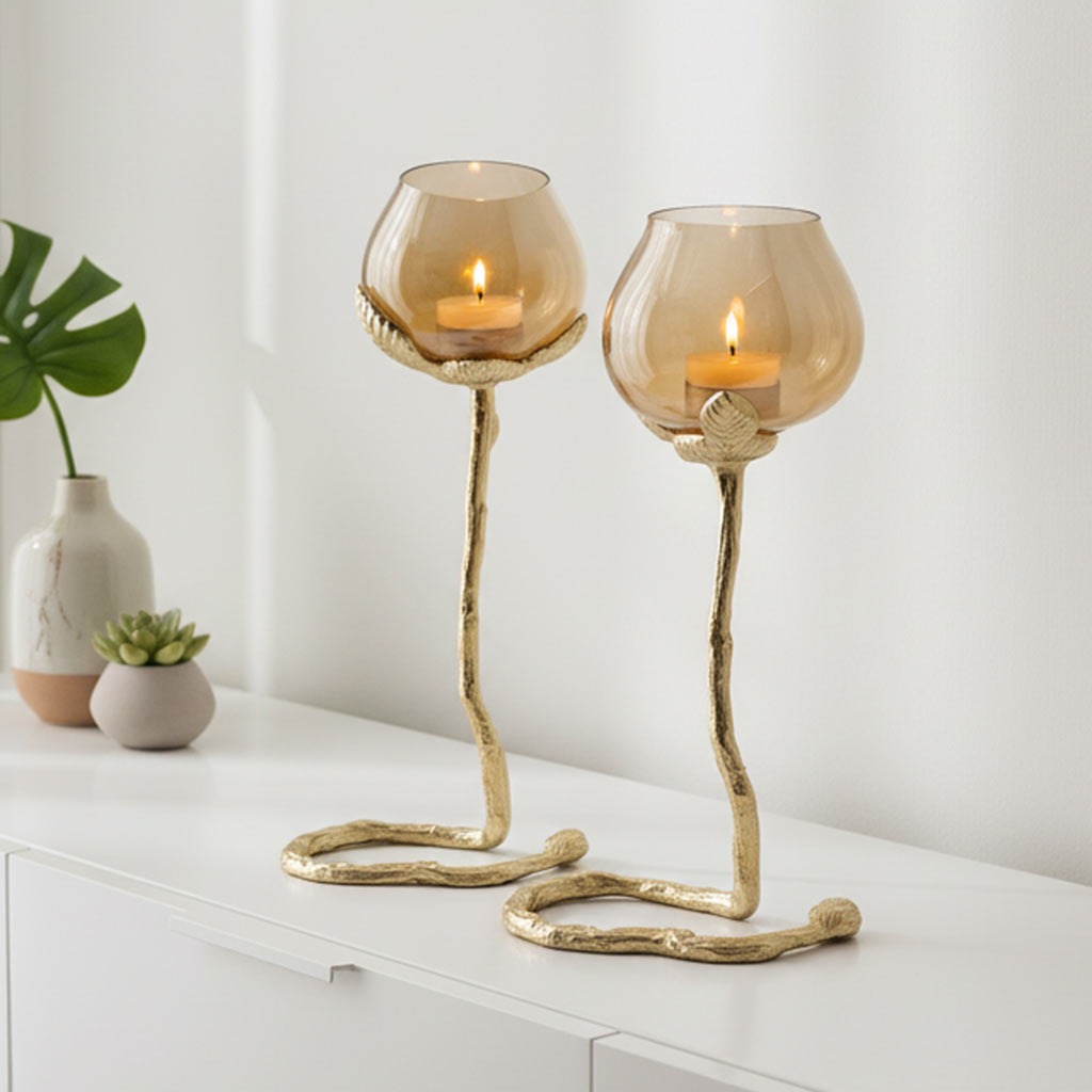 Flora Glow Candle Stand