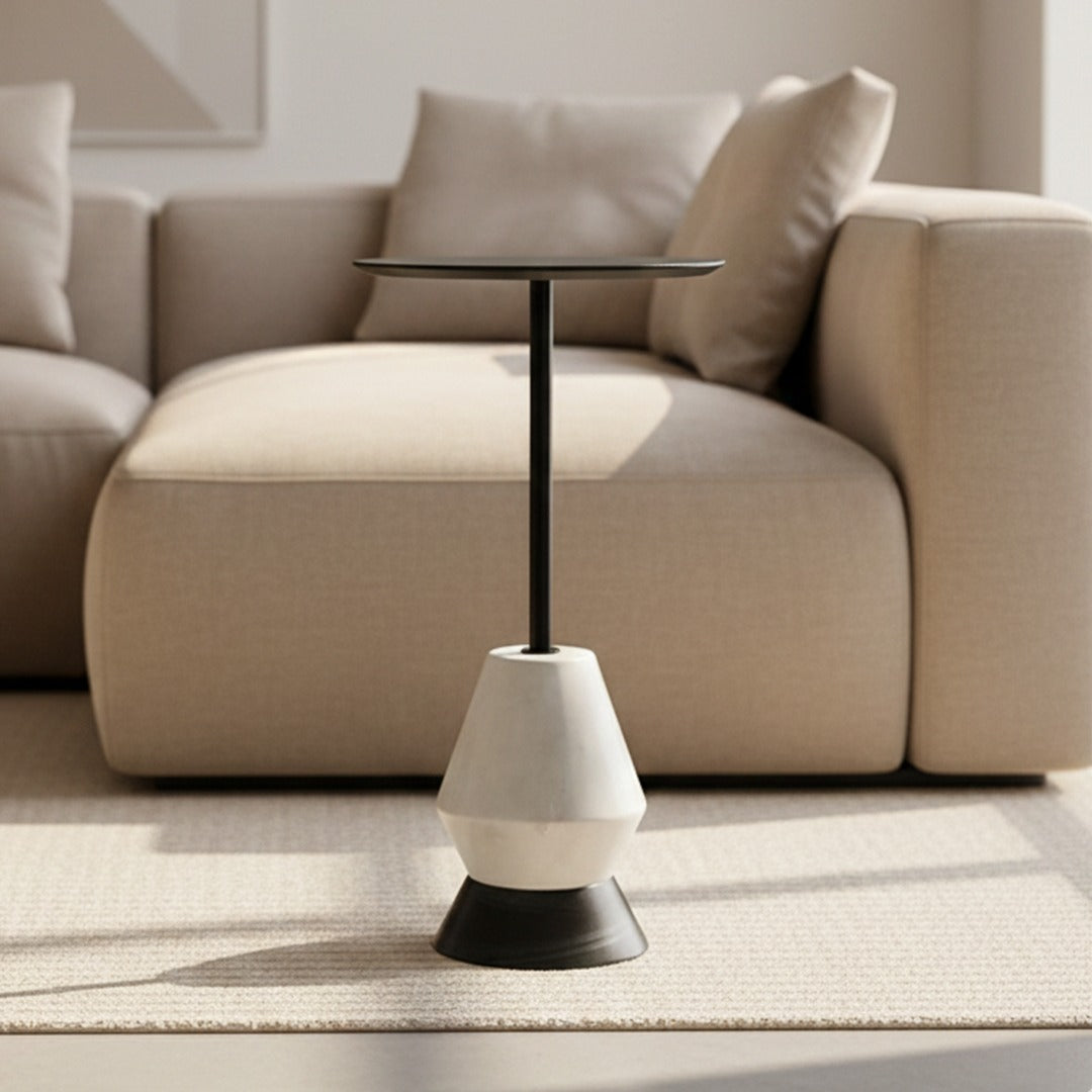 Serene Duo Marble Table