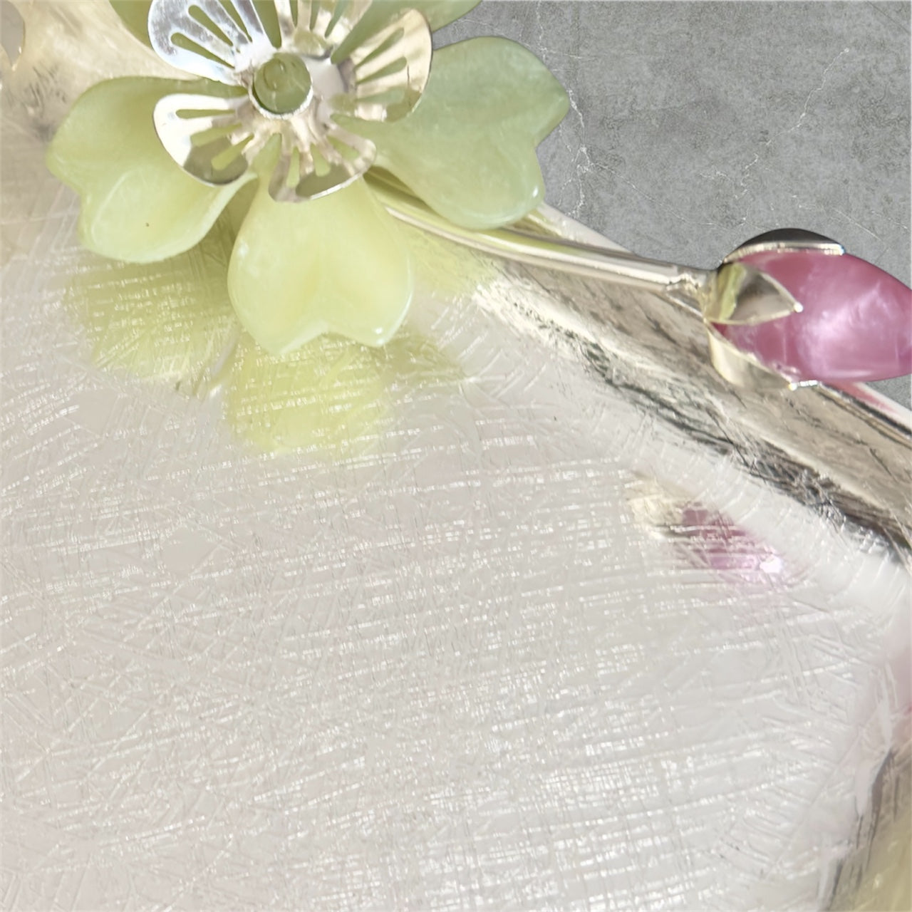 Blooming Grace Rectangle Platter