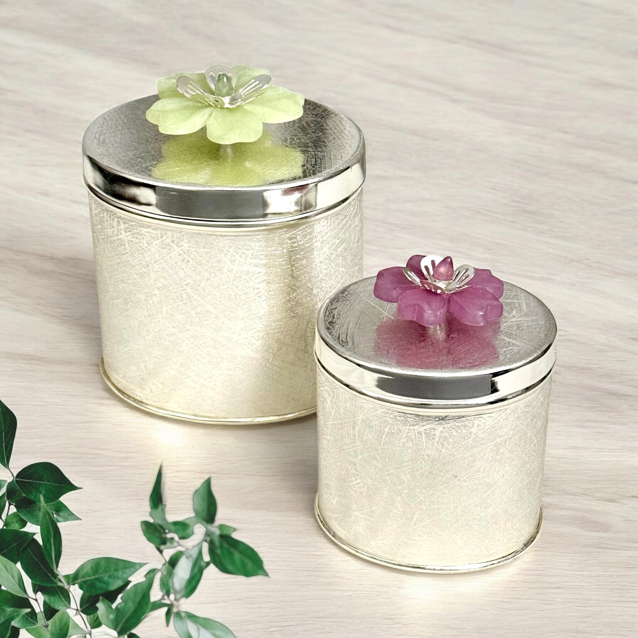 Canister Set of 2 – Blooming Grace Collection