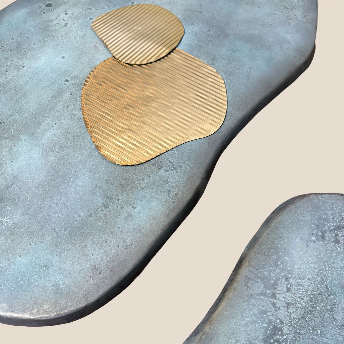Green Patina Eclipse Wall Decor Pair