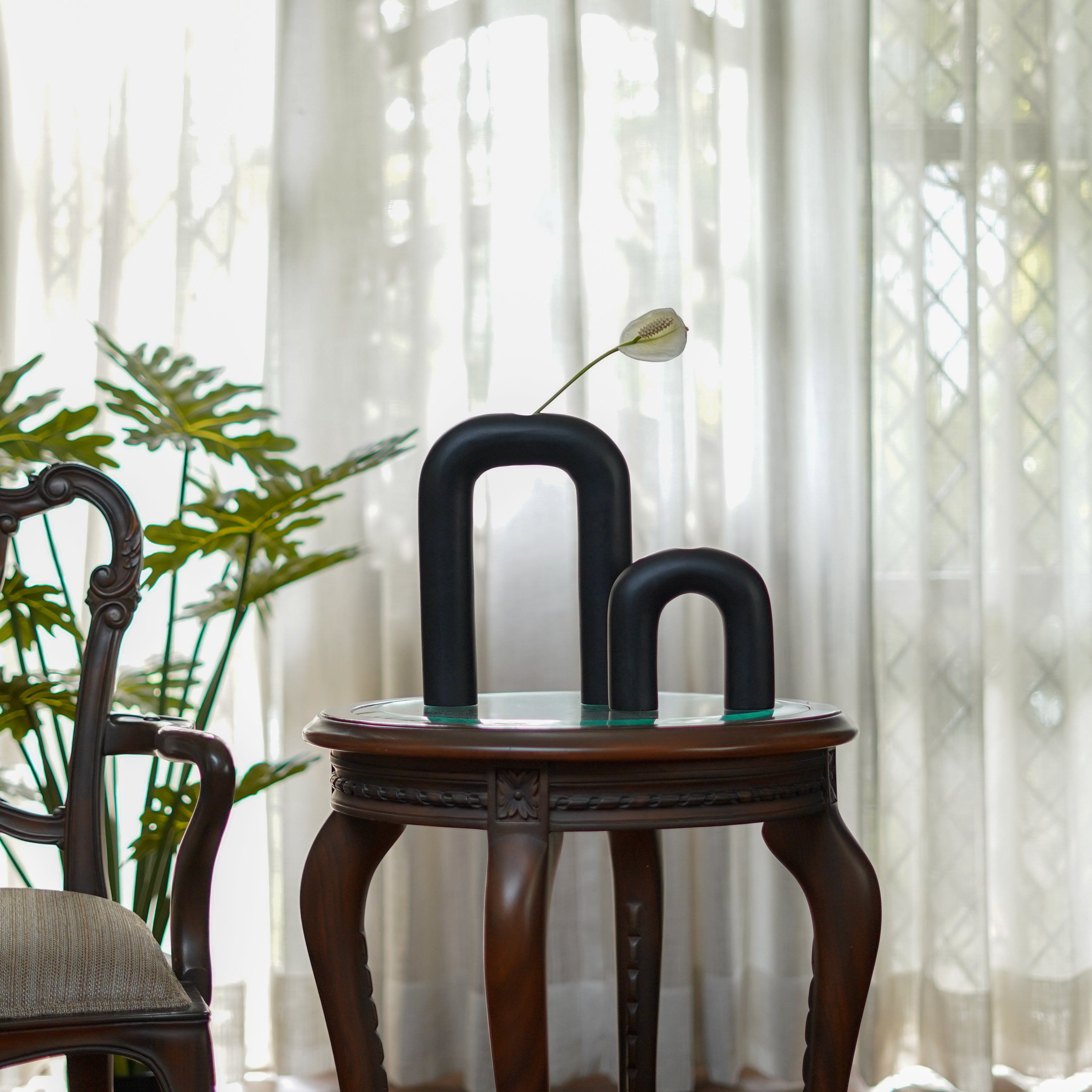 Arc Sculptural Décor Objects – Set of Two
