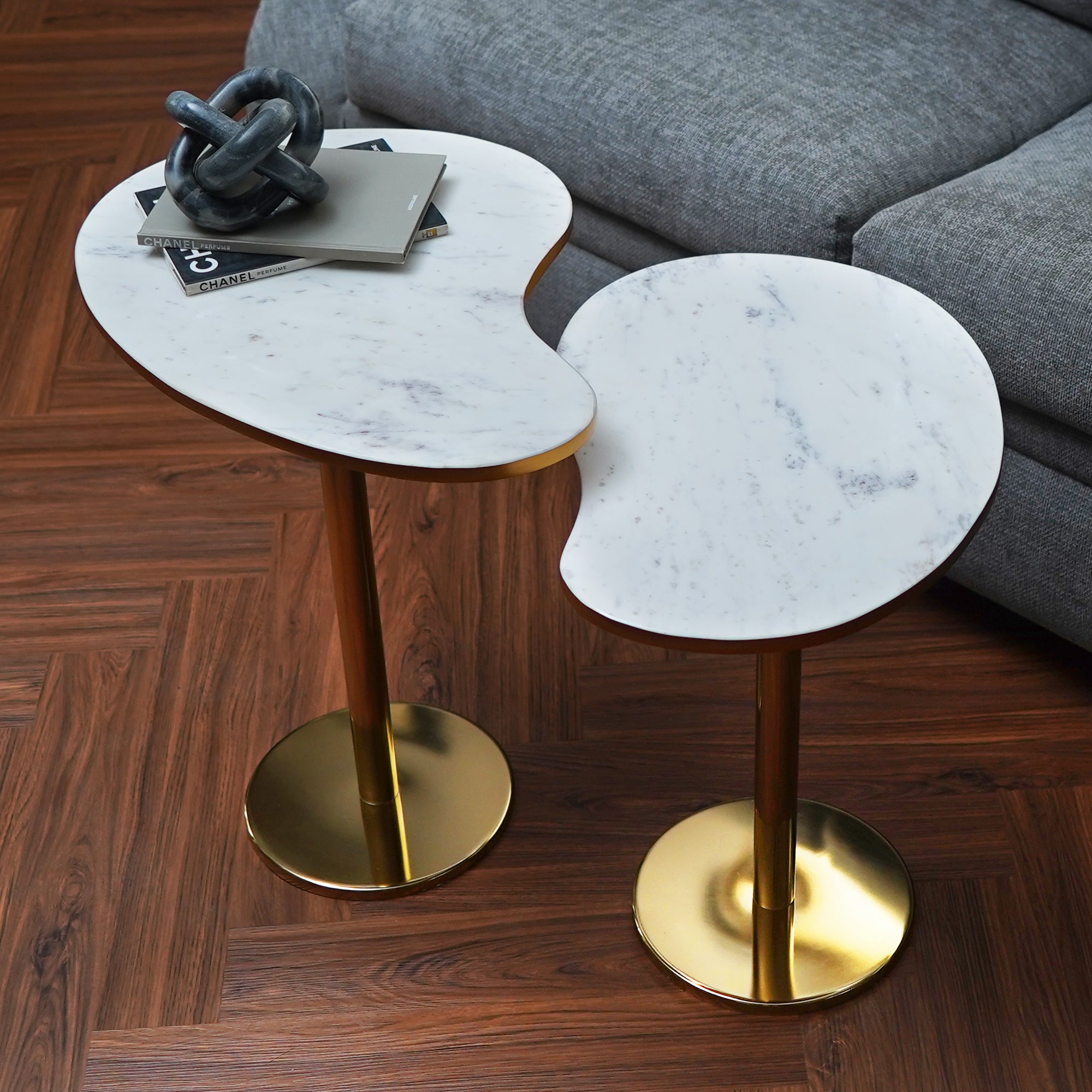 Celeste Marble Nesting Tables