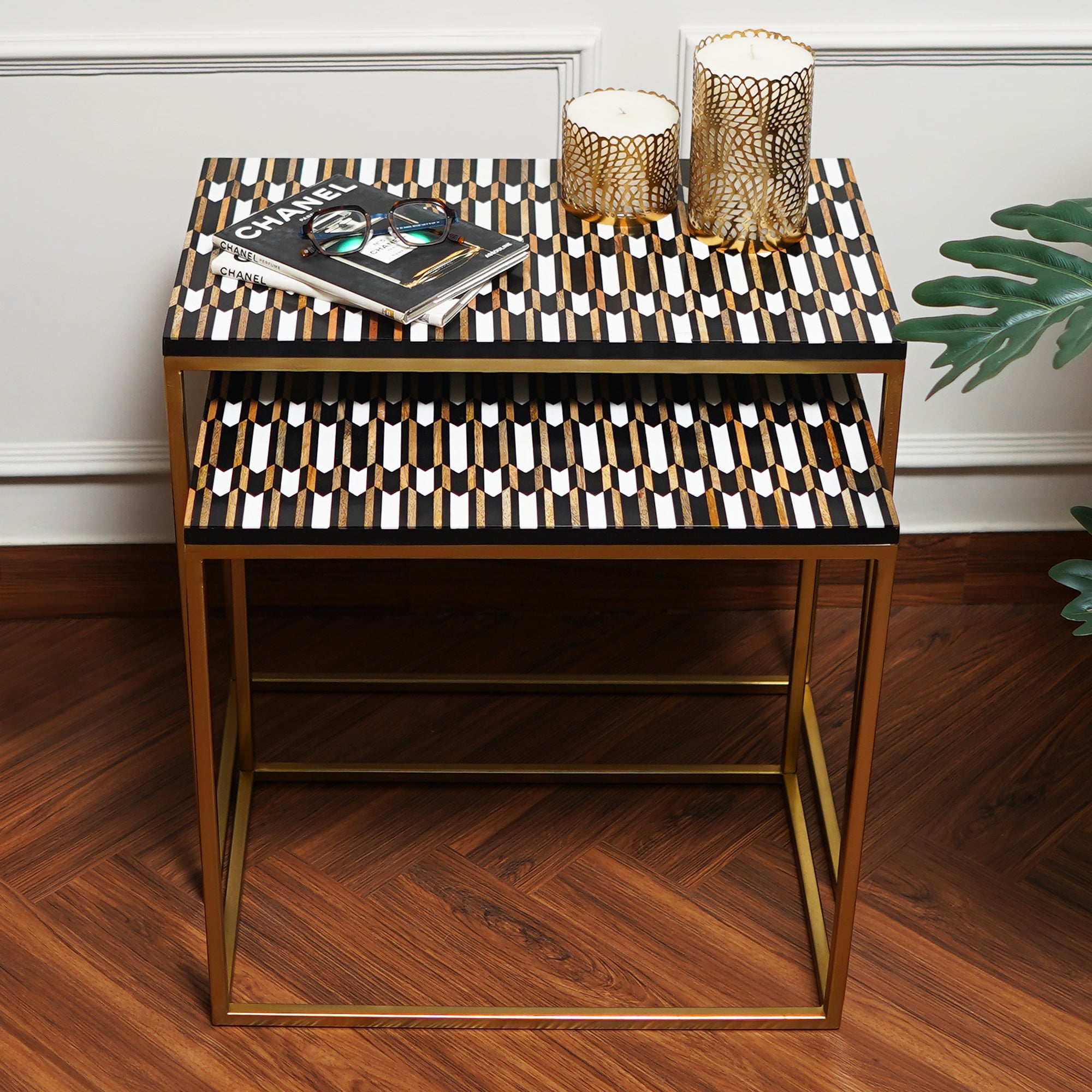 Amanda Luxe Nesting Tables