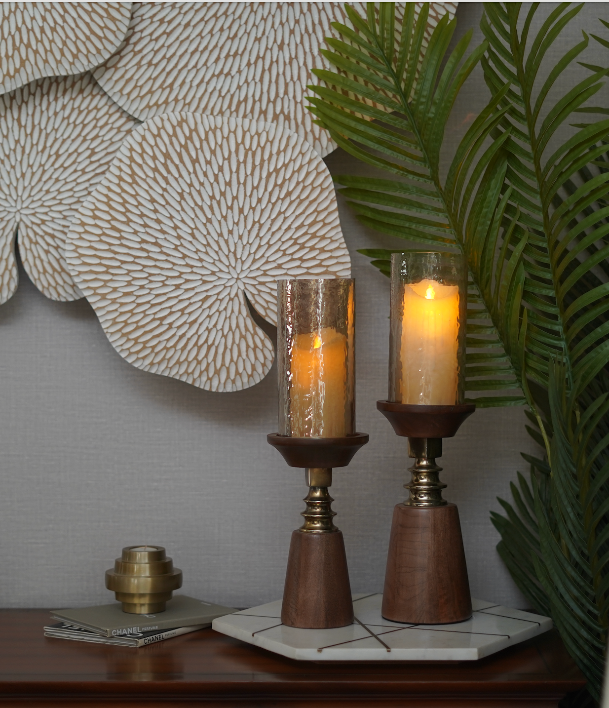 Myrah Glow Candle Holders