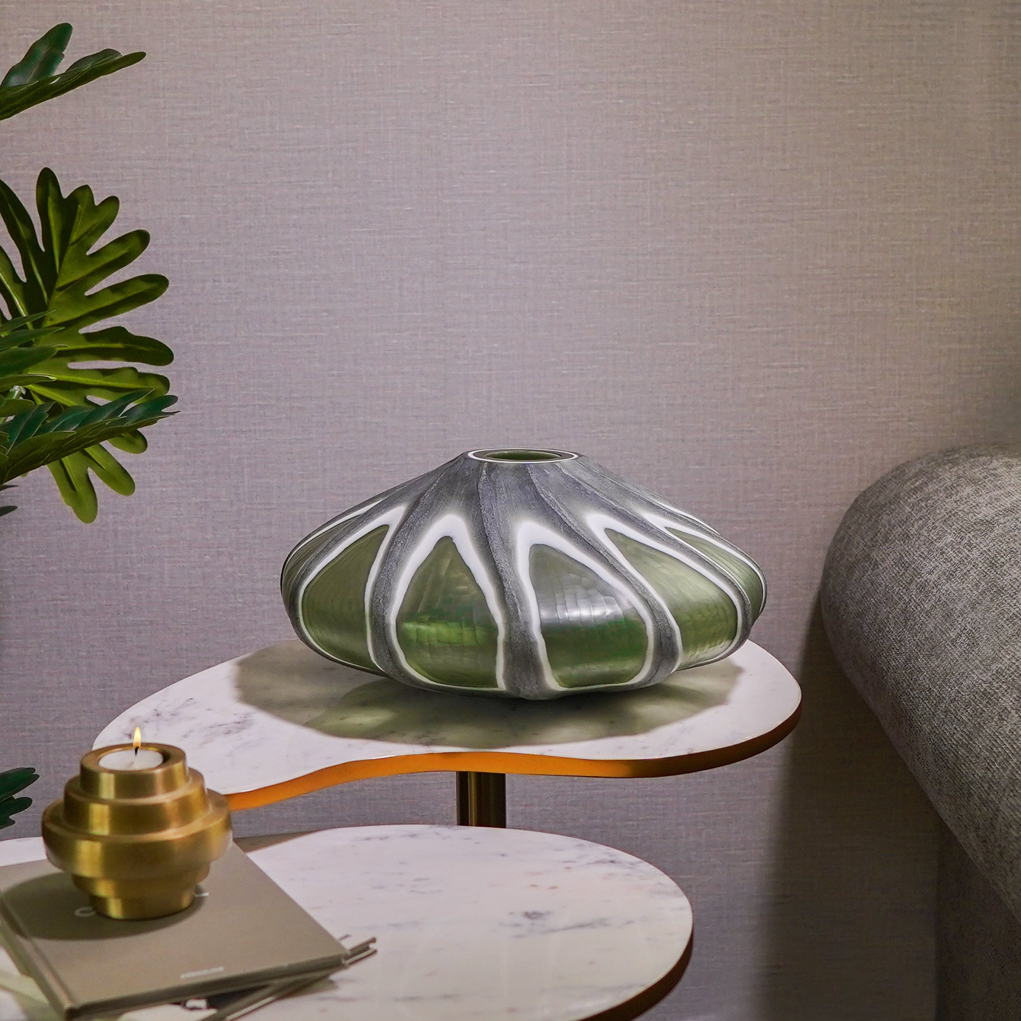 Verdant Bloom Vase