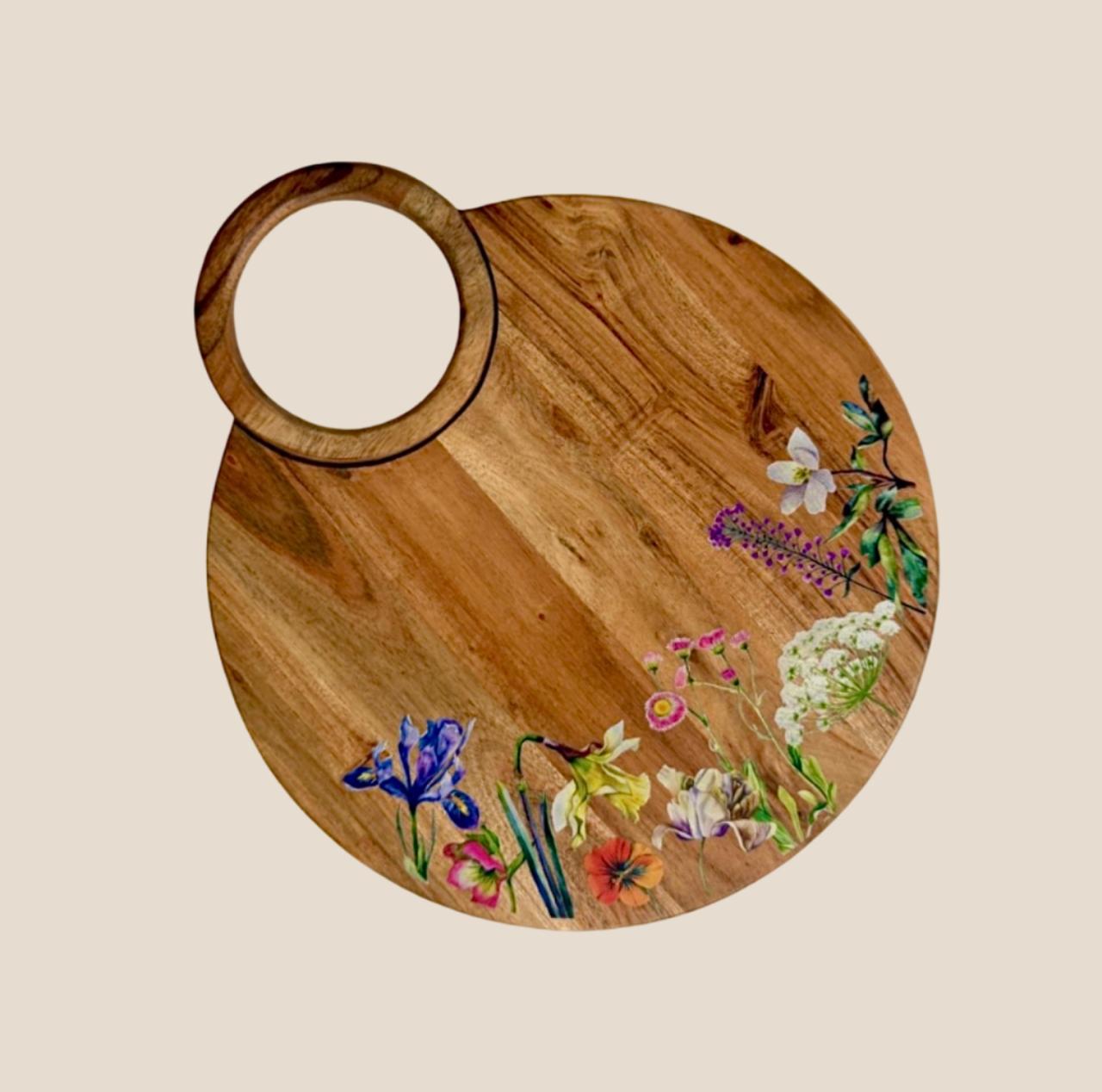 Bloom & Grain - Round Platter